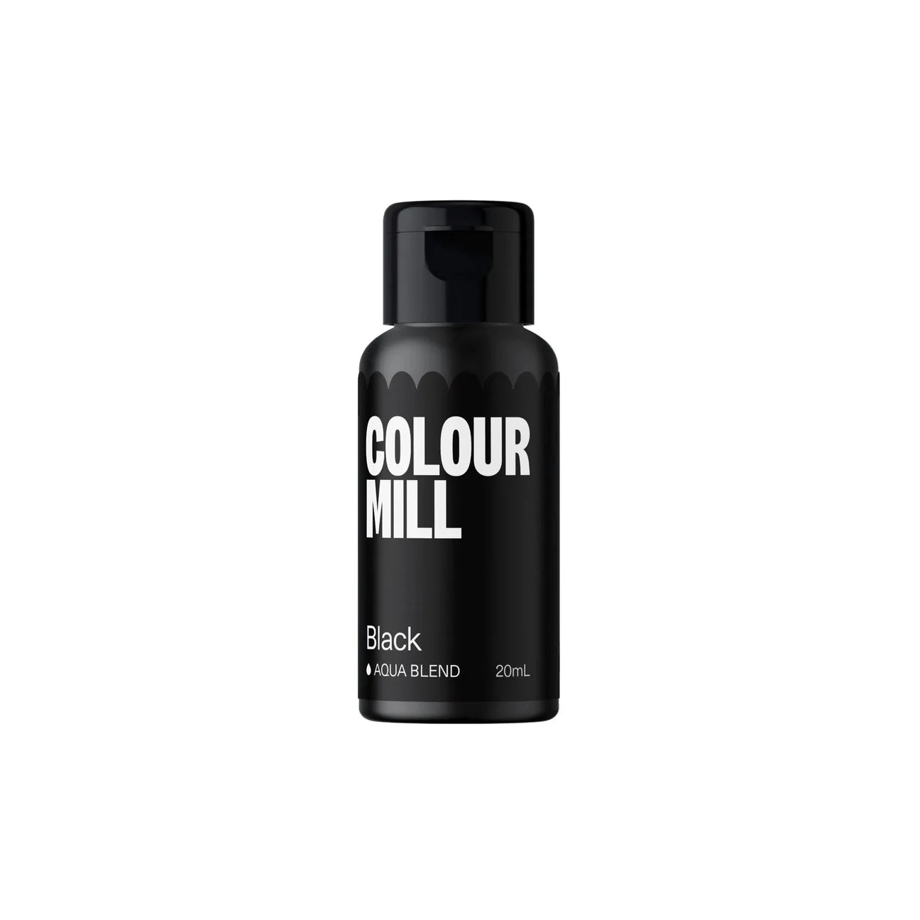Black - Aqua Blend - Colour Mill 20 ml food color
