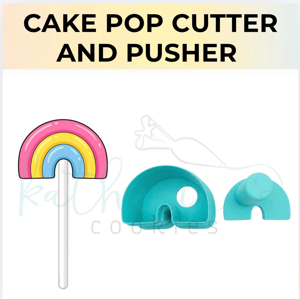 Rainbow - Cake Pop Cutter and Pusher