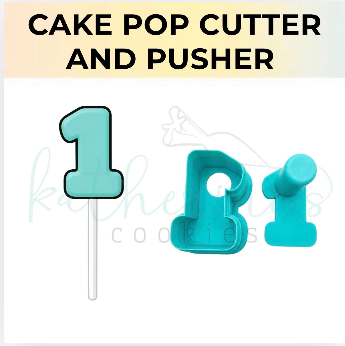 Number 1 - Cake Pop Cutter and Pusher