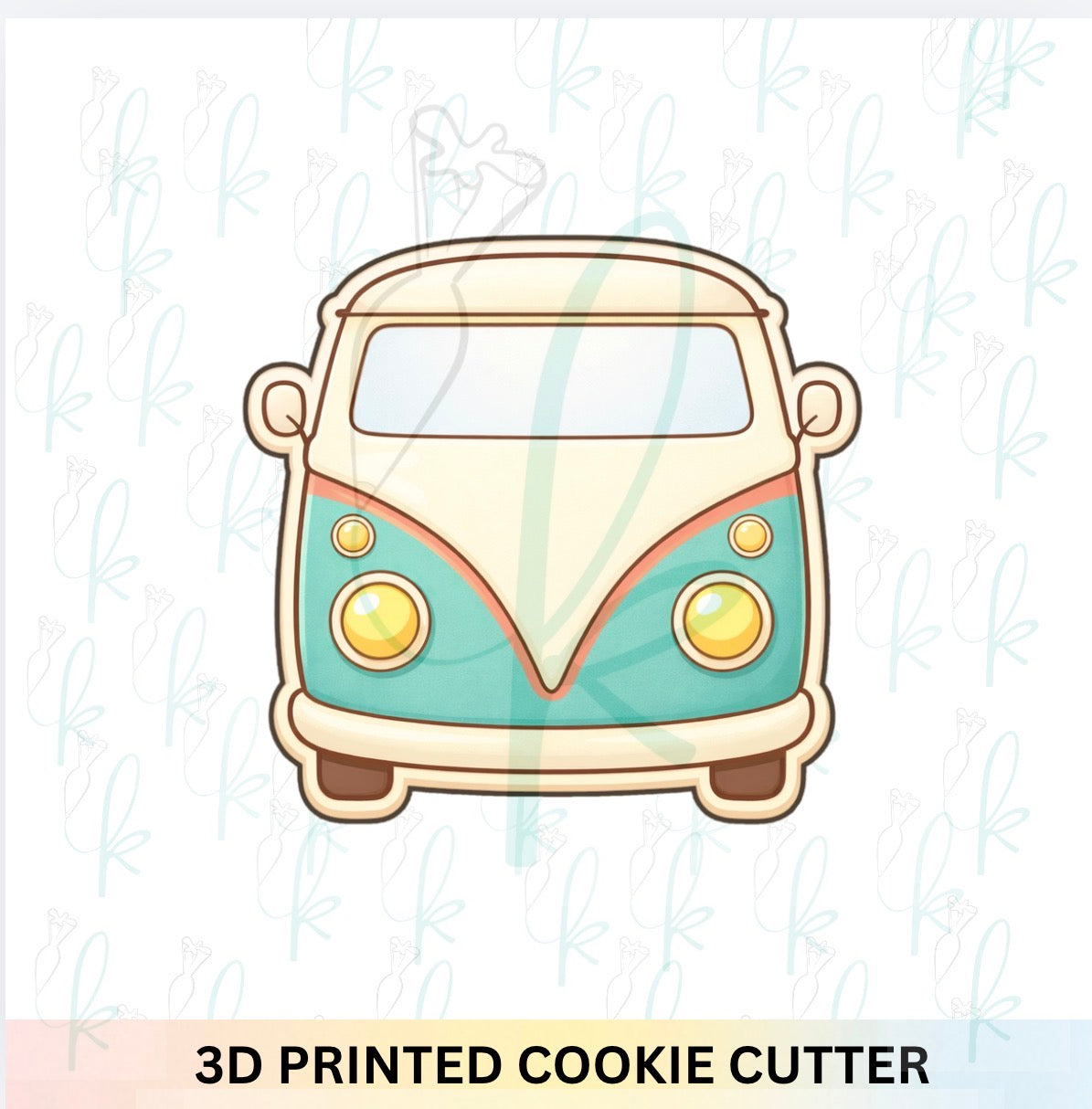 Groovy Van Cookie Cutter