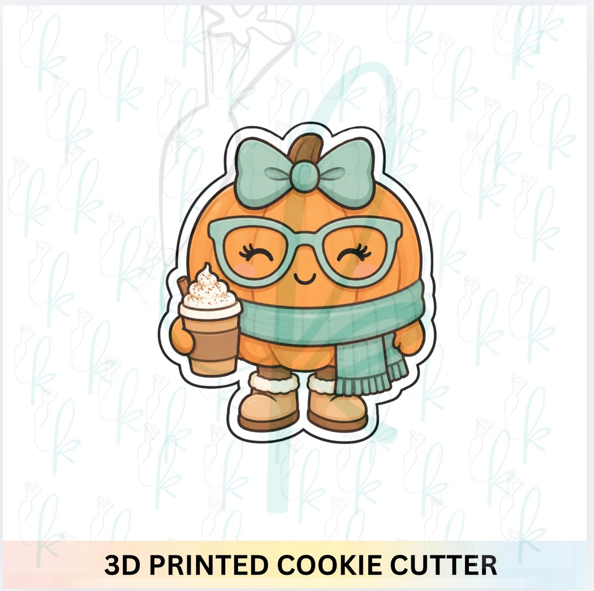 Pumpkin Spice Girl Cookie Cutter