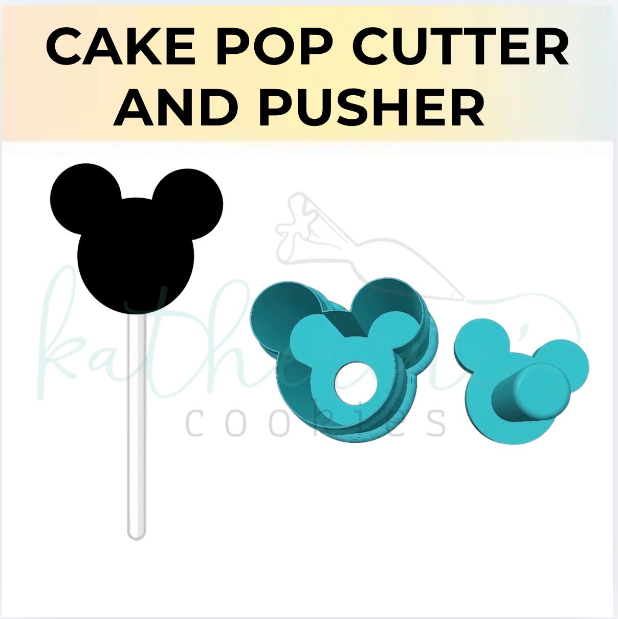 Mouse - Cake Pop Cutter and Pusher