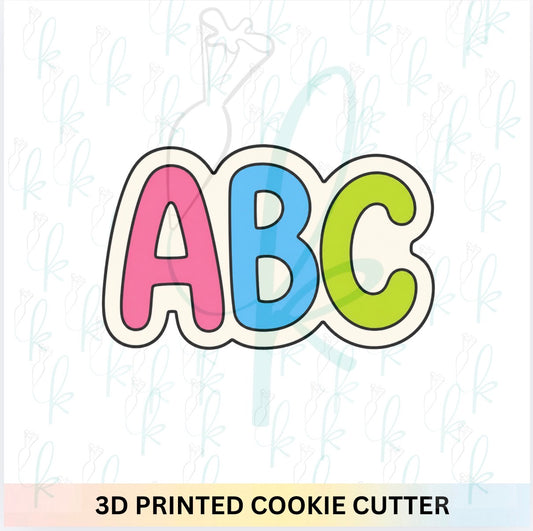 ABC Cookie Cutter