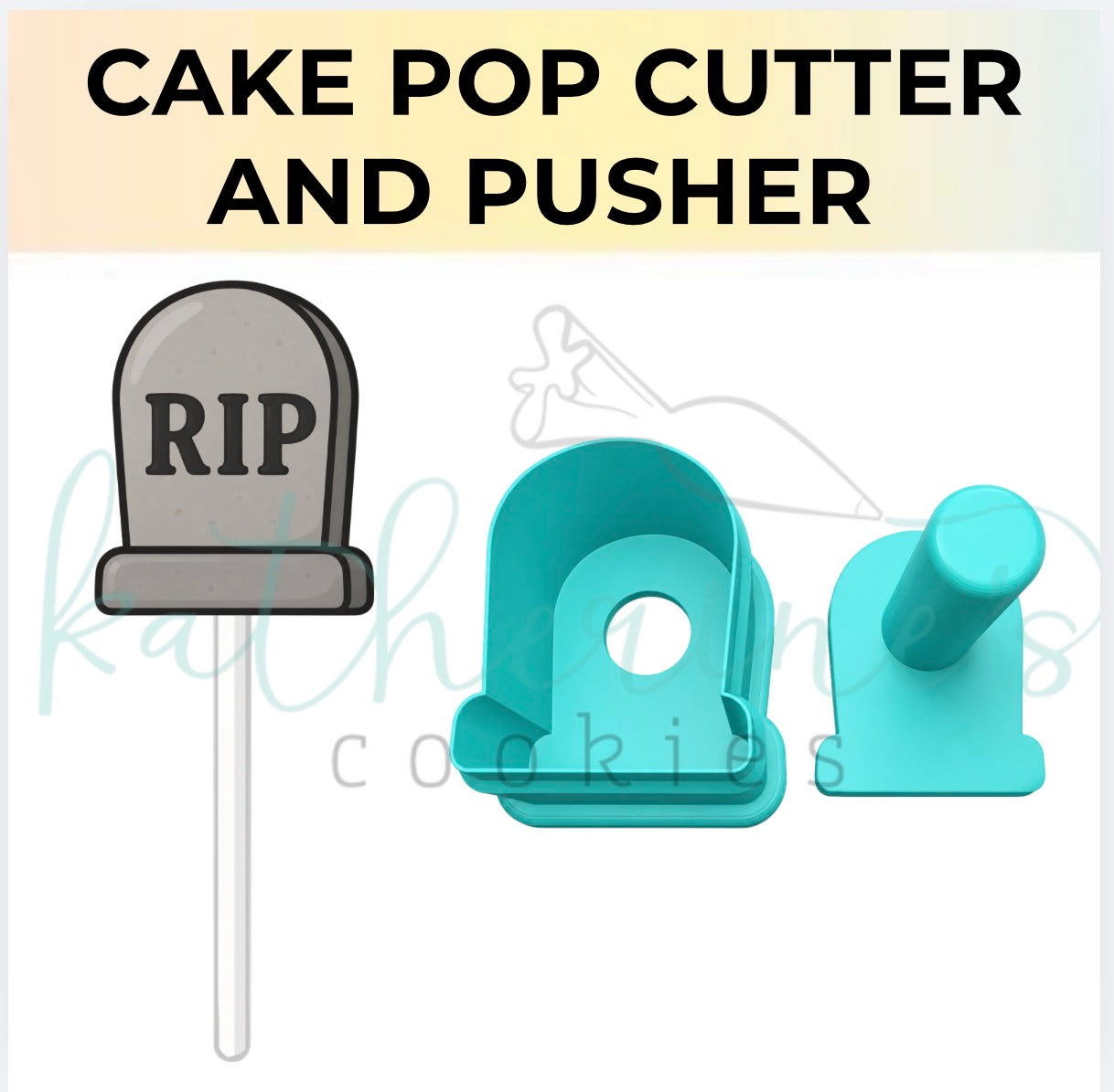 Tombstone - Cake Pop Cutter and Pusher