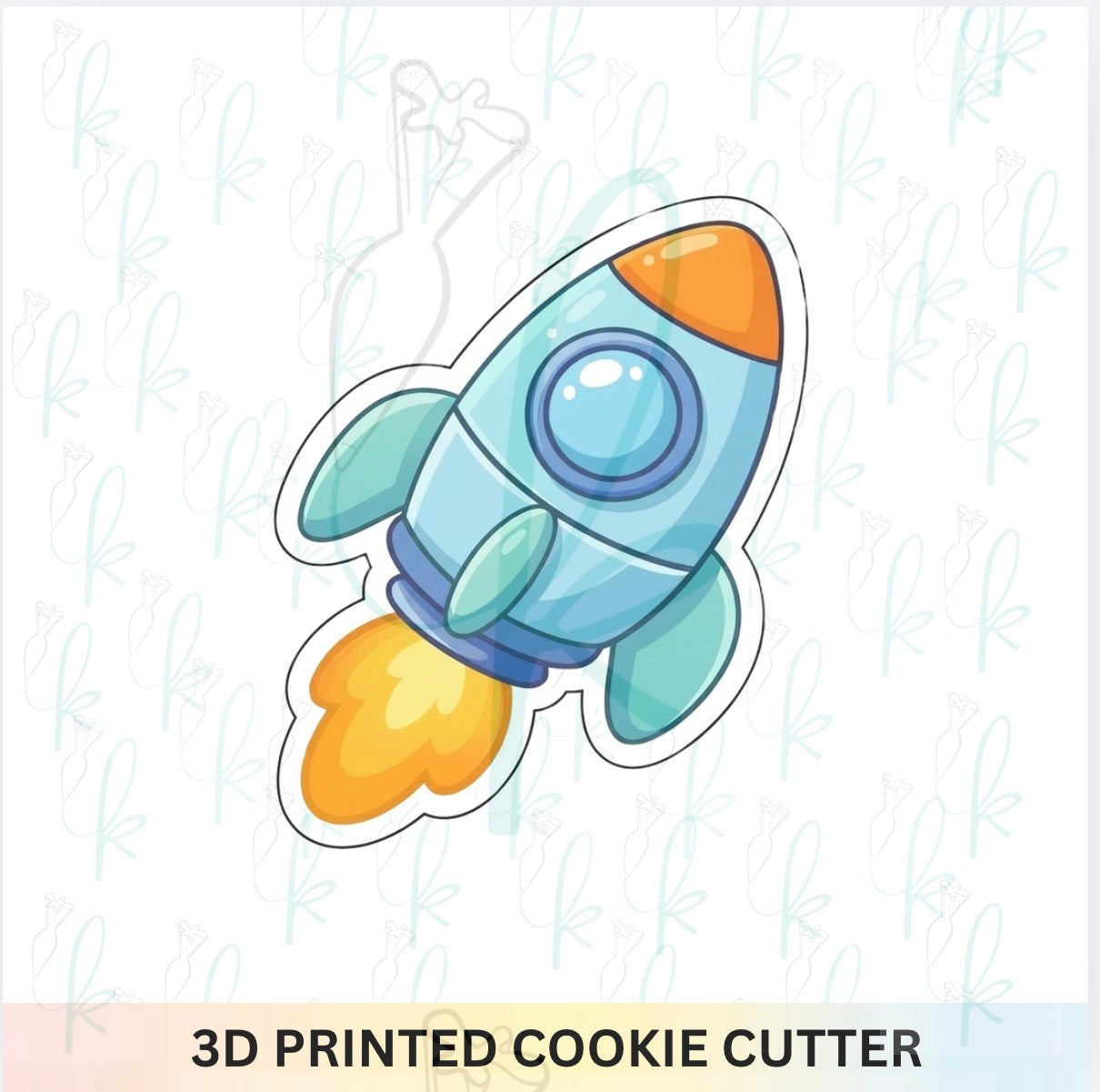 Rocket Ship Cookie Cutter