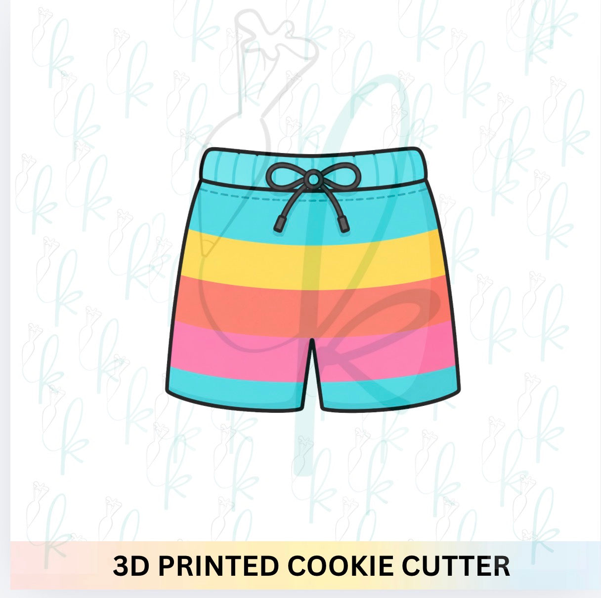 Swim Trunks Cookie Cutter