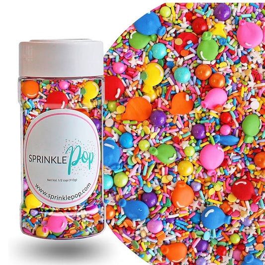 Sprinkle Pop Birthday Party Sprinkle Mix, 4 oz