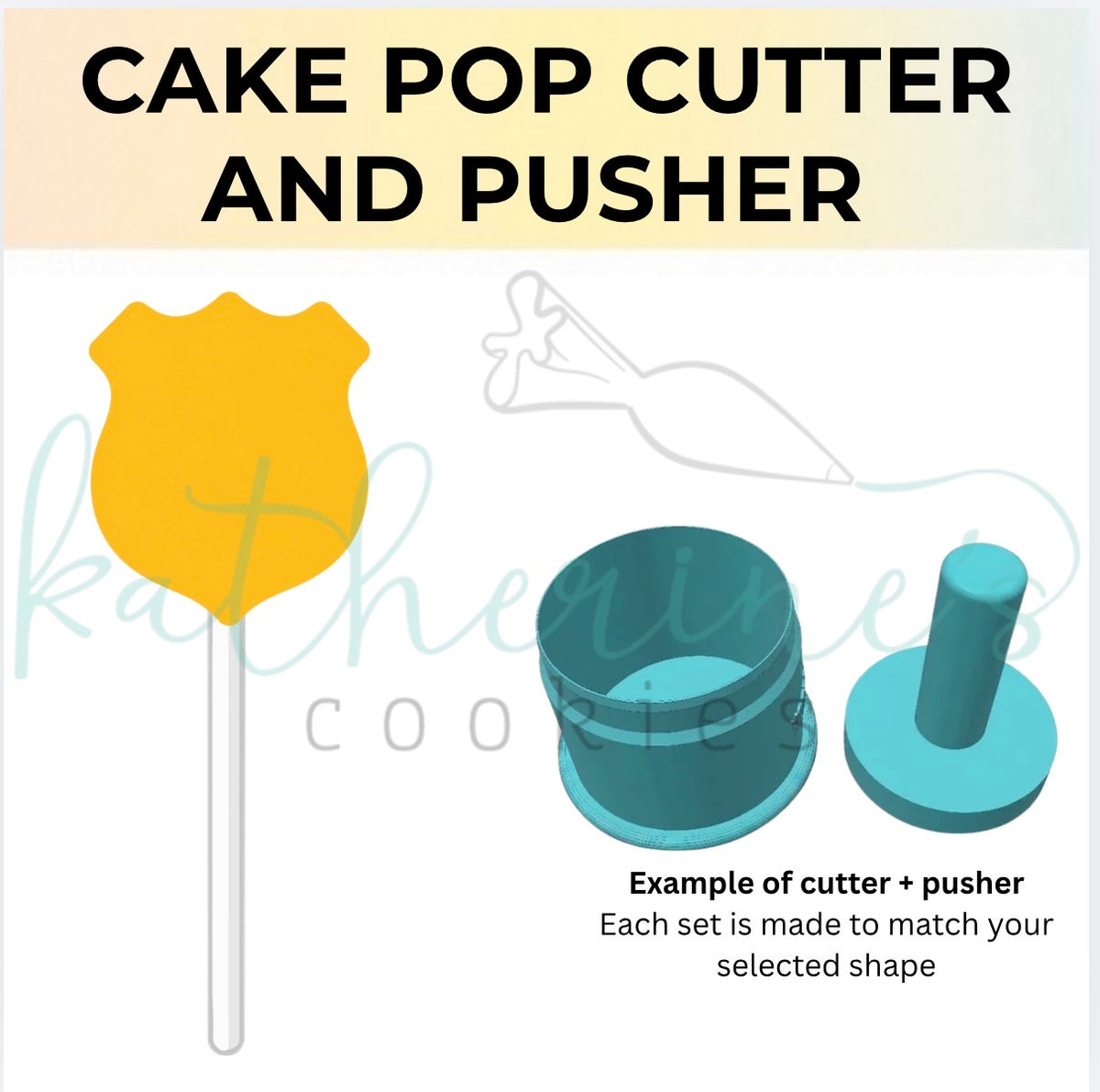 Shield - Cake Pop Cutter and Pusher