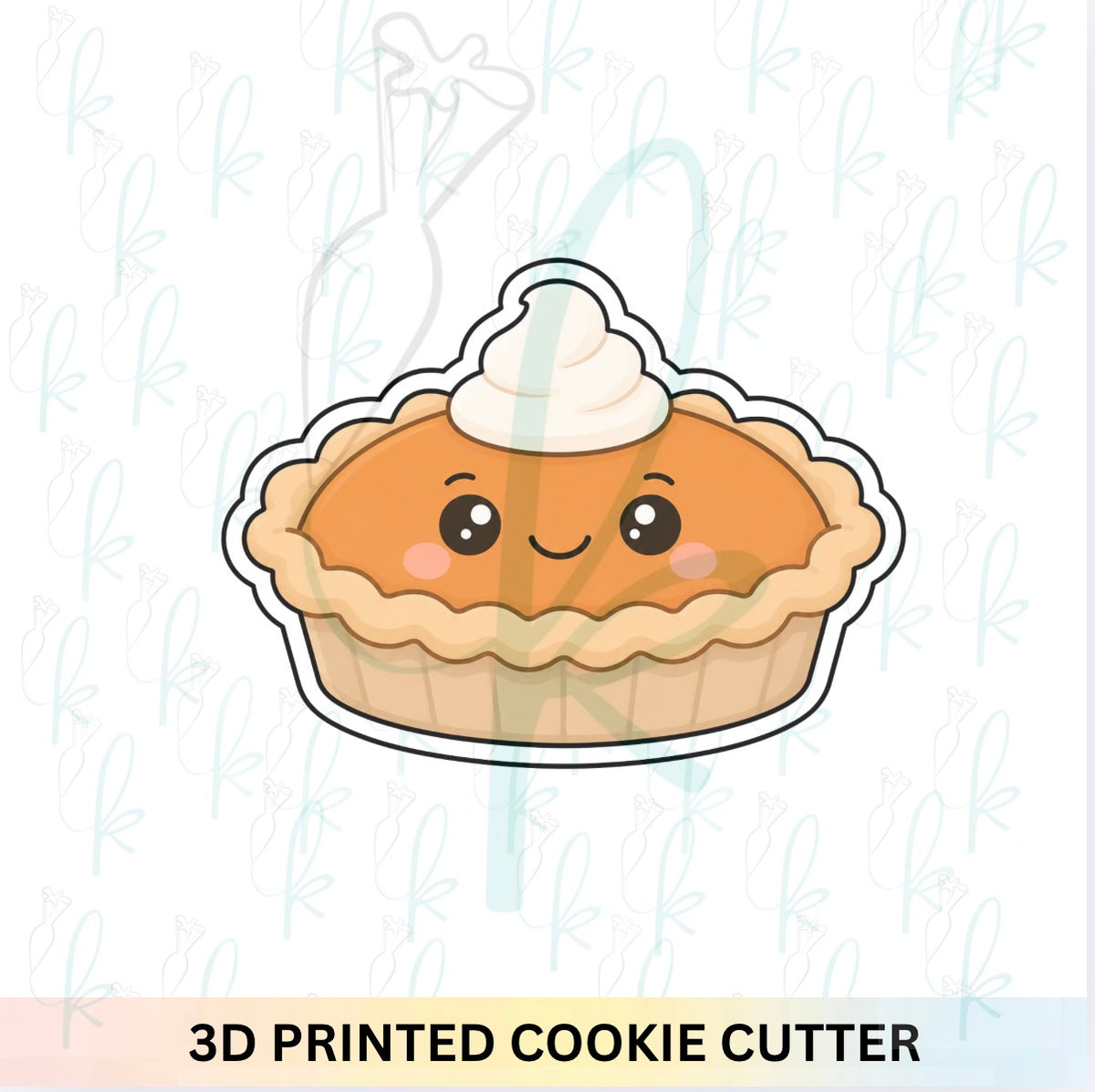 Cute Pumpkin Pie Cookie Cutter
