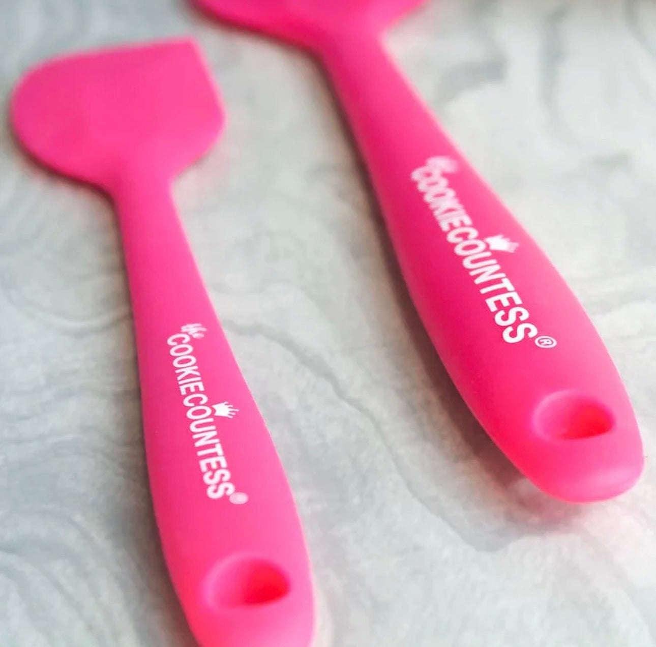 Metal Core Silicone Spatula | Cookie Countess | Multiple Sizes