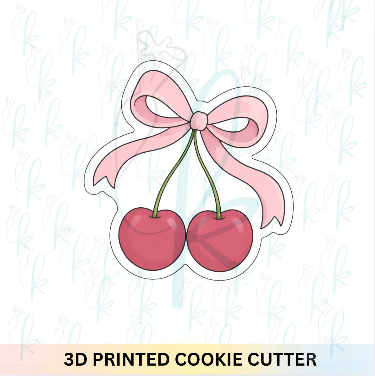 Coquette Cherries Cookie Cutter