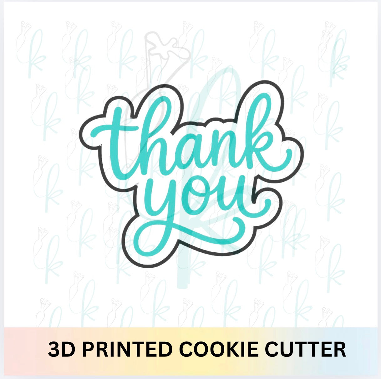 Thank You Cookie Cutter