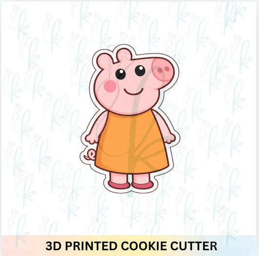 Pig Mom Cookie Cutter