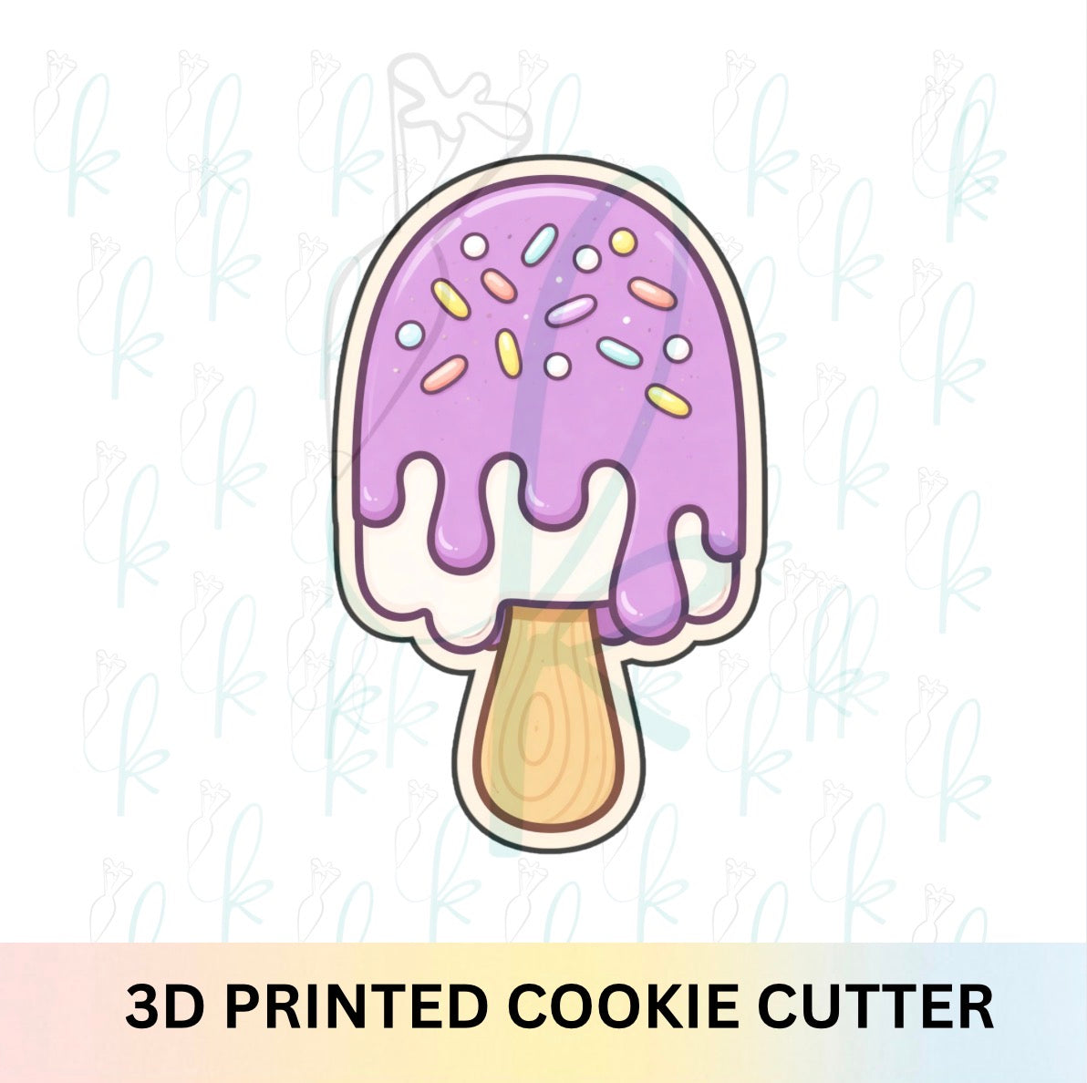 Melting Popsicle Cookie Cutter