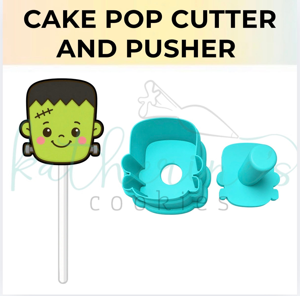 Cute Frankie- Cake Pop Cutter and Pusher