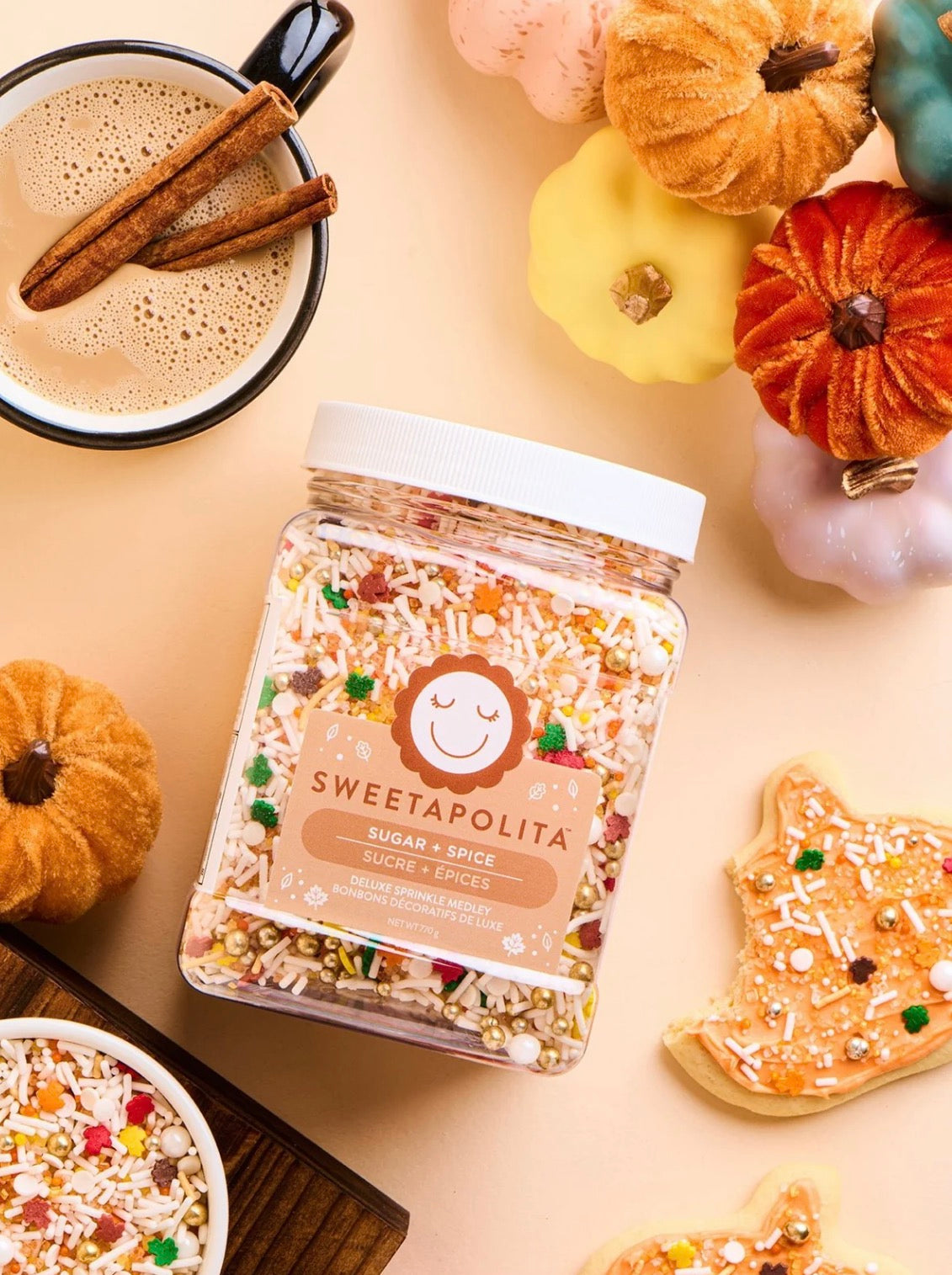 Sweetapolita Sugar + Spice Sprinkle Medley Deluxe, 3.5 oz