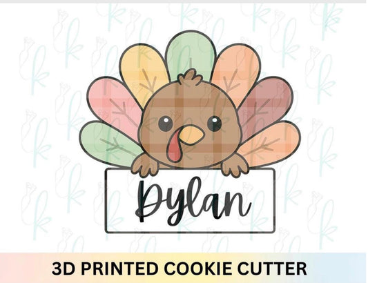 Turkey Plaque Cookie Cutter