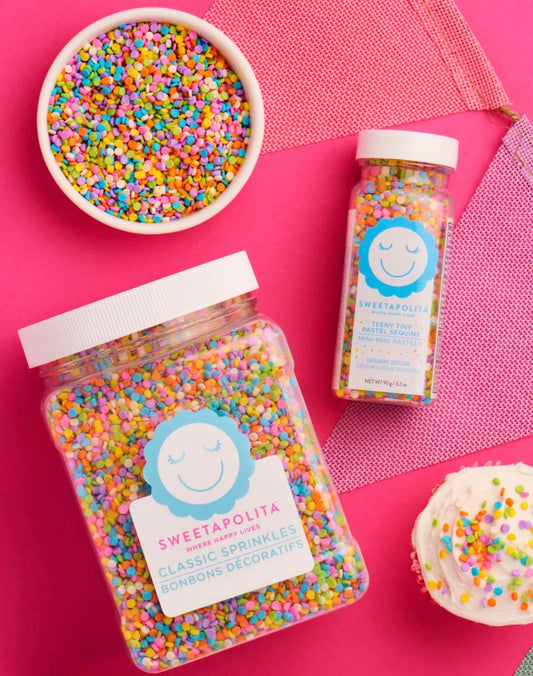 Sweetapolita Teeny Tiny Pastel Sequins, 4 oz