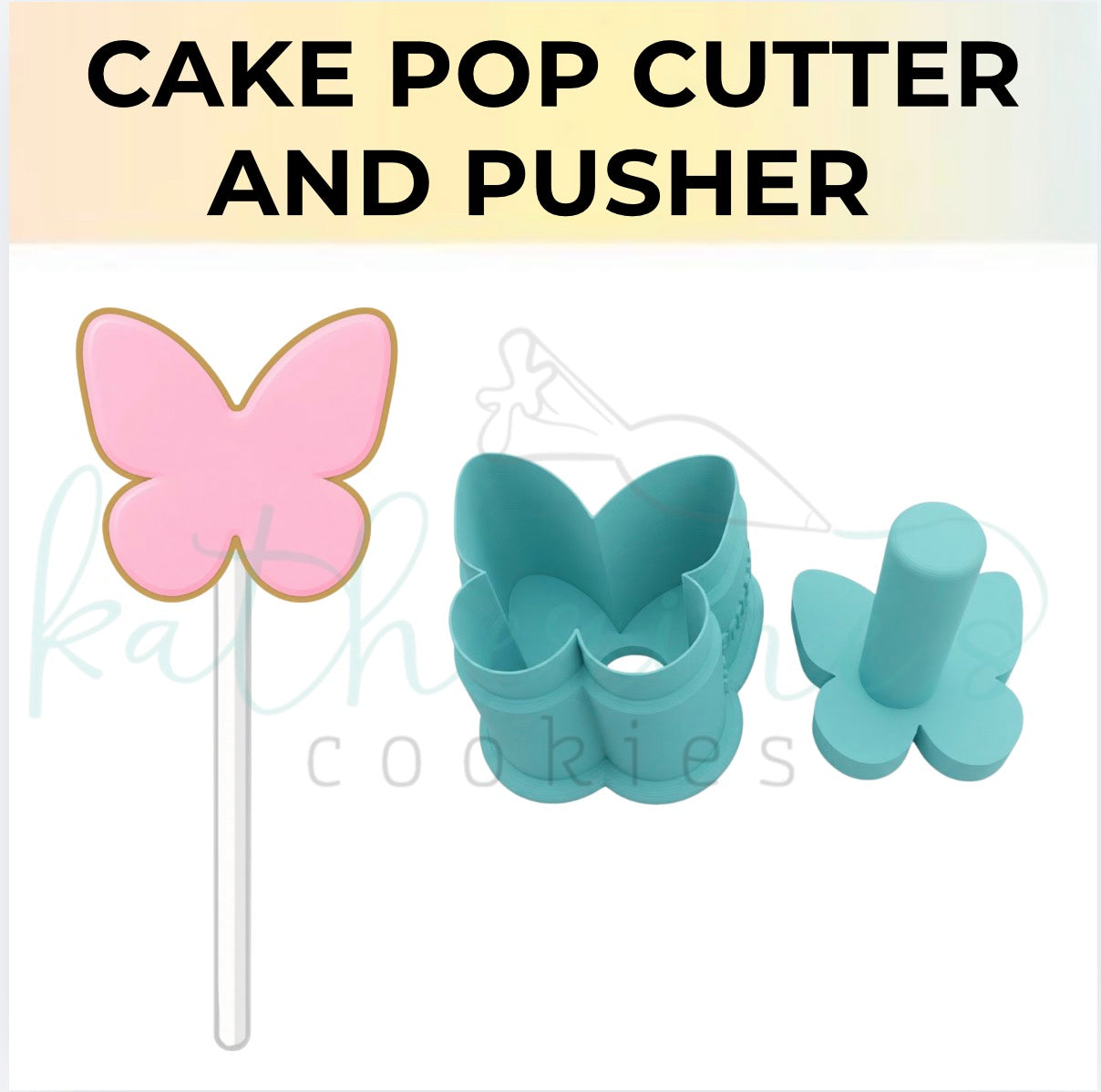 Butterfly - Cake Pop Cutter and Pusher