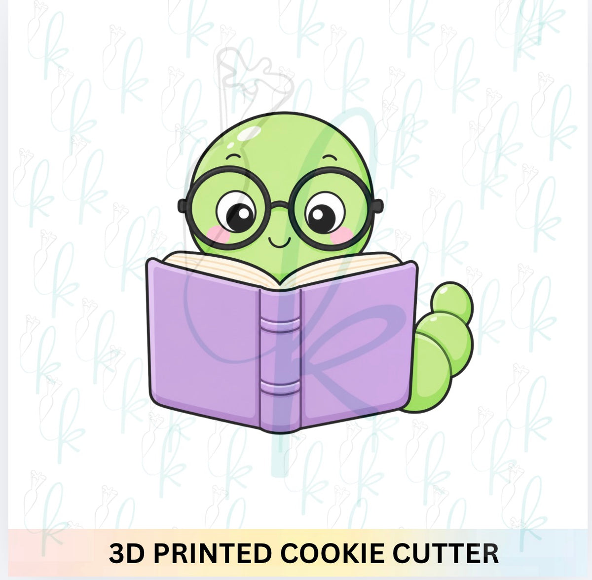 Bookworm Cookie Cutter