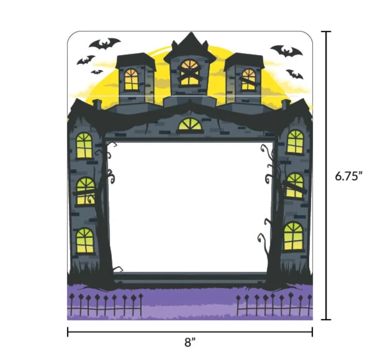 Haunted House Cookie Bag | Cookie Countess Halloween Cookie Packaging Bags | Set of 10 Bags