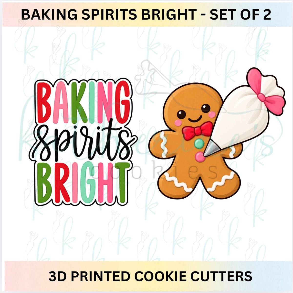 Baking Spirits Bright Set of 2 Cookie Cutters