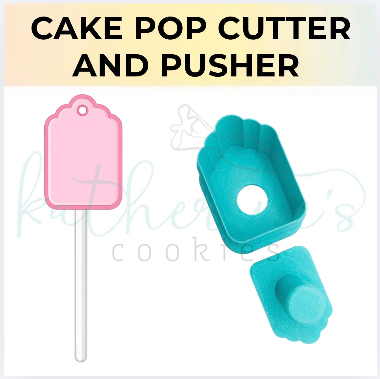 Gift Tag - Cake Pop Cutter and Pusher