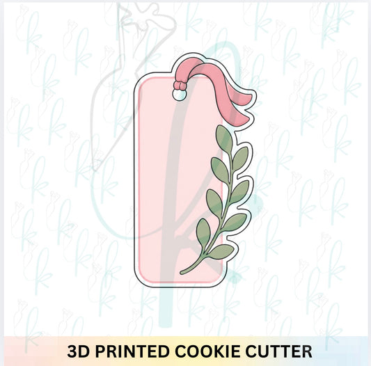 Greenery Bookmark Cookie Cutter