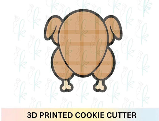 Cooked Turkey Cookie Cutter