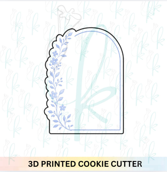 Toile Arch Plaque Cookie Cutter