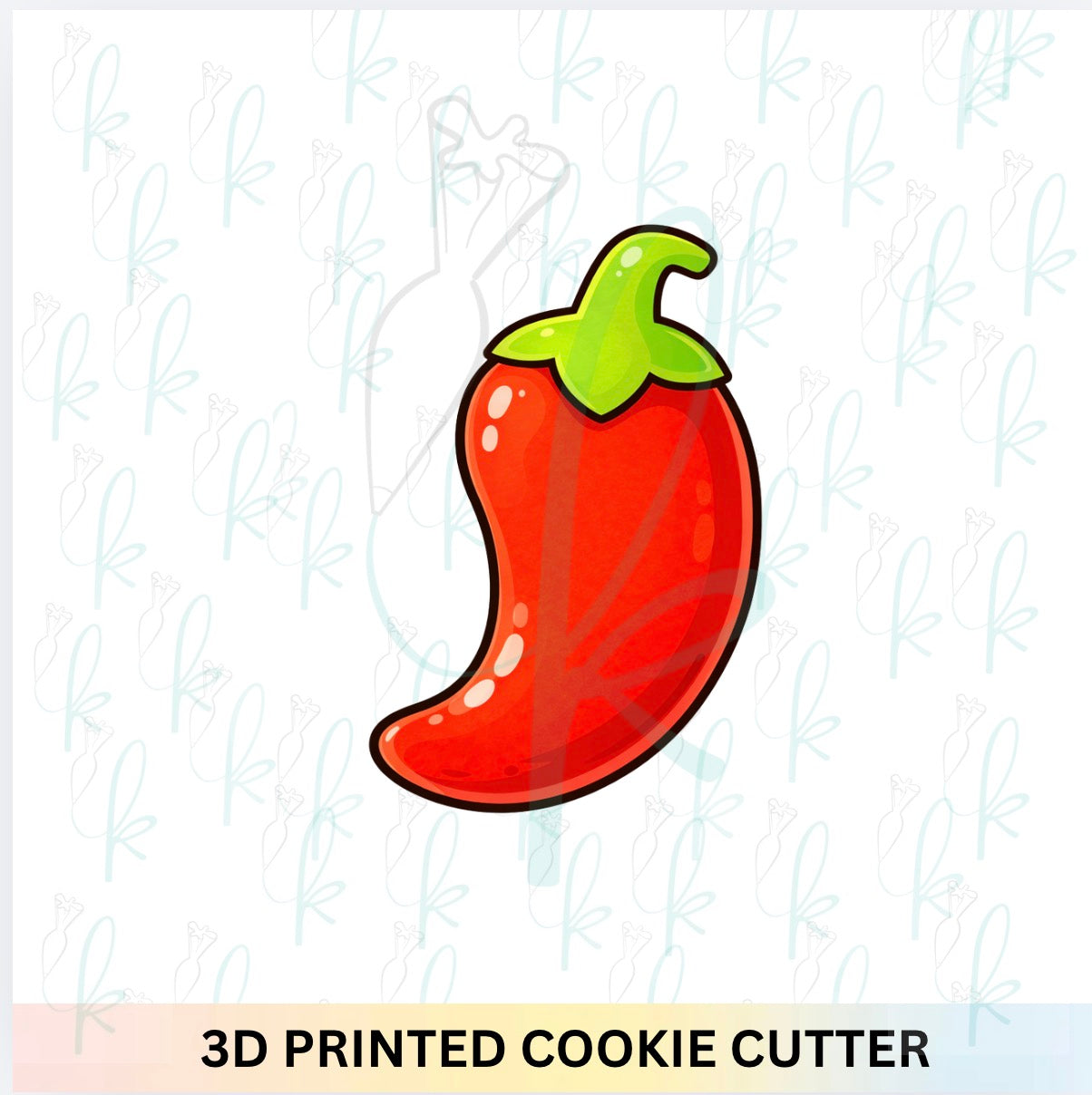 Chili Pepper Cookie Cutter