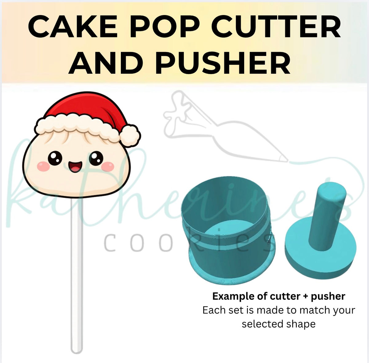 Santa Dumpling - Cake Pop Cutter and Pusher