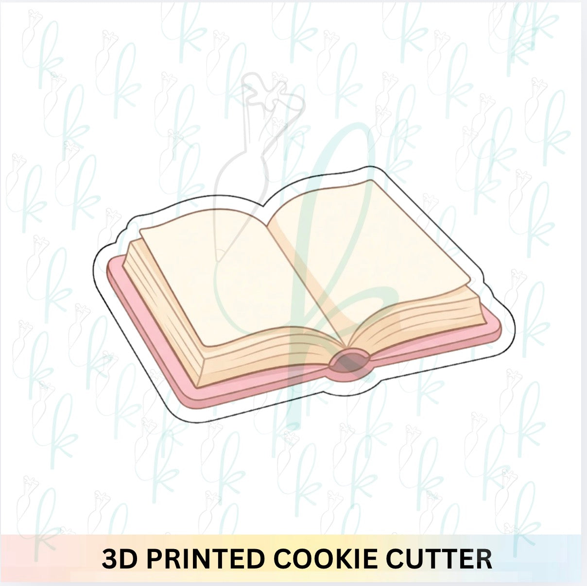 Open Book 2 Cookie Cutter