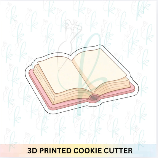 Open Book 2 Cookie Cutter