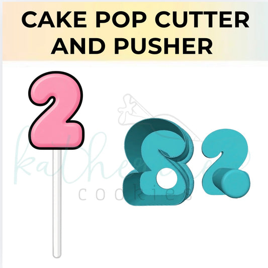 Number 2 - Cake Pop Cutter and Pusher