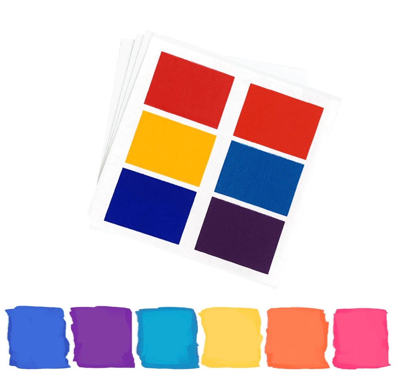 PYO Paint Palettes - Brights | Cookie Countess , 1 pouch = 12 palettes