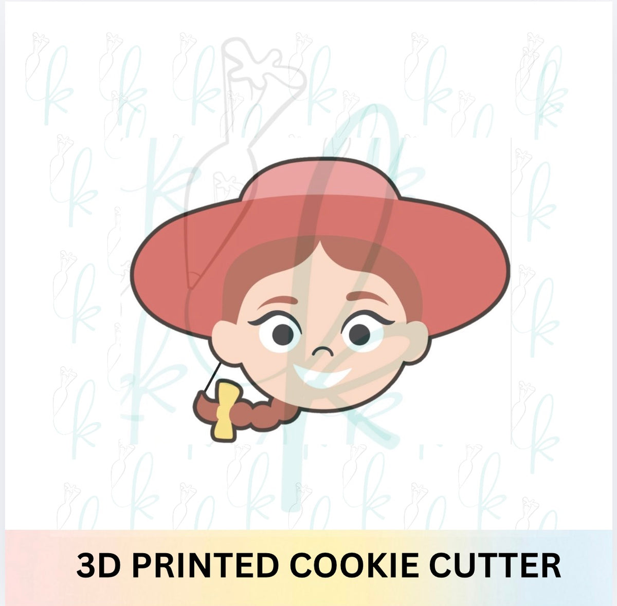 Cowgirl Character Cookie Cutter