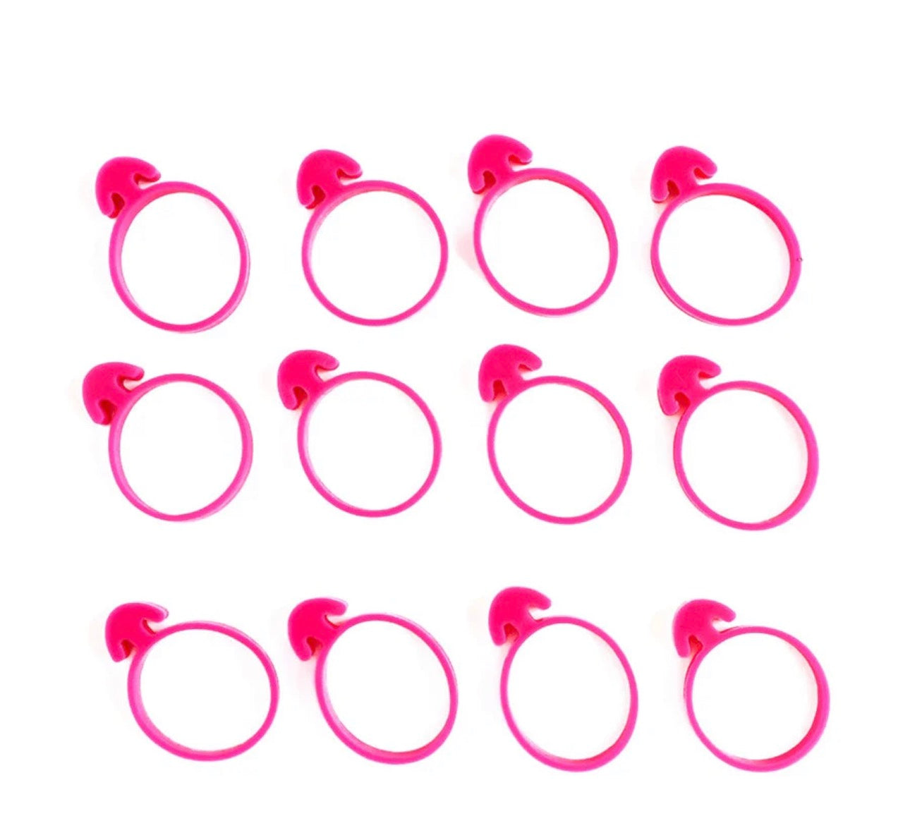 Piping Bag Ties, Reusable - 12 Pack | Cookie Countess