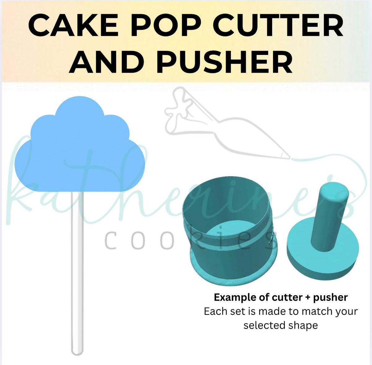 Cloud - Cake Pop Cutter and Pusher