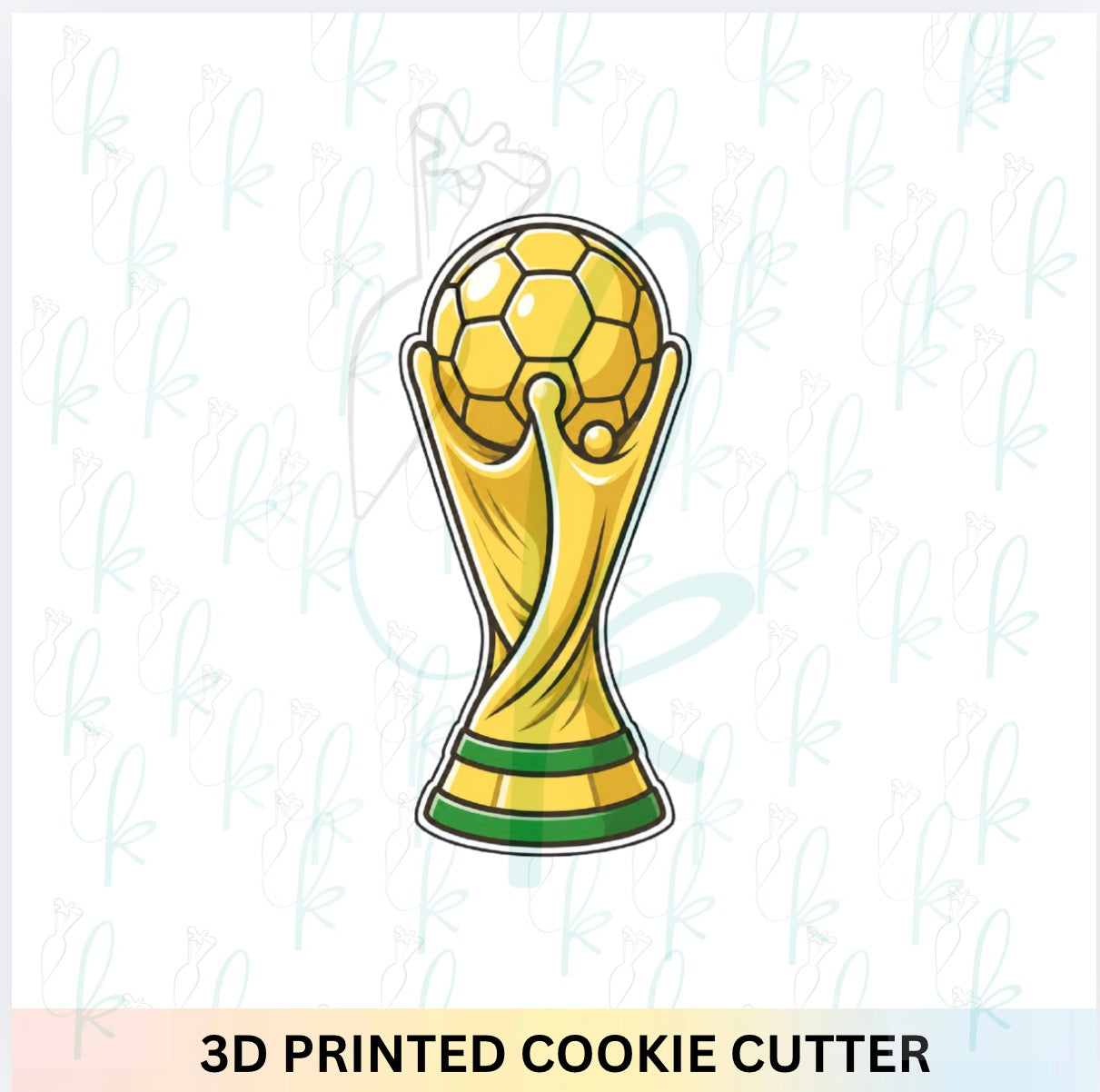 World Cup Trophy Cookie Cutter