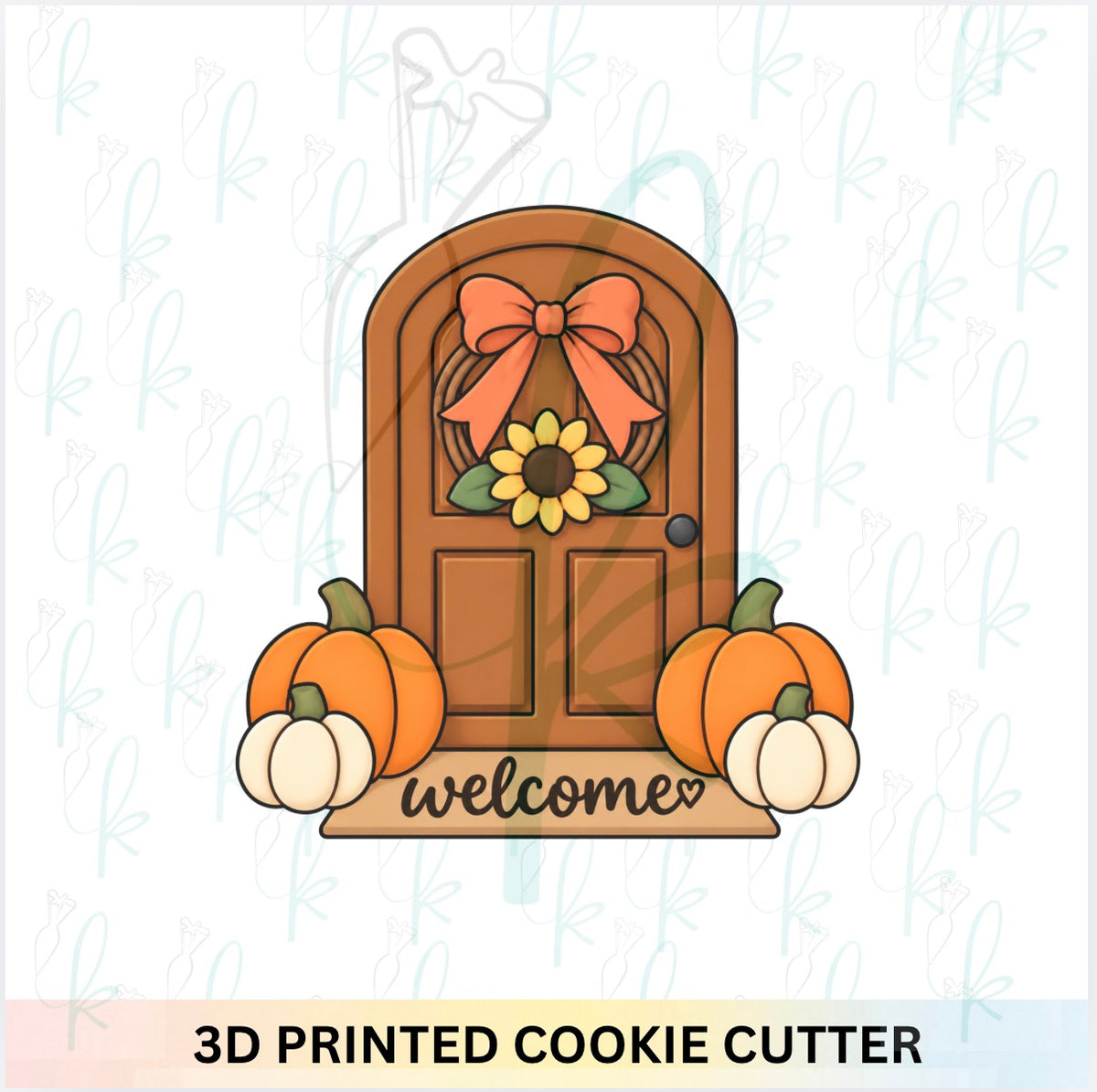 Fall Front Door Cookie Cutter