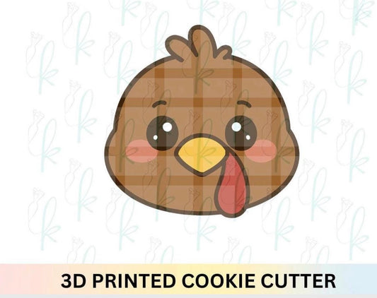 Turkey Face Cookie Cutter