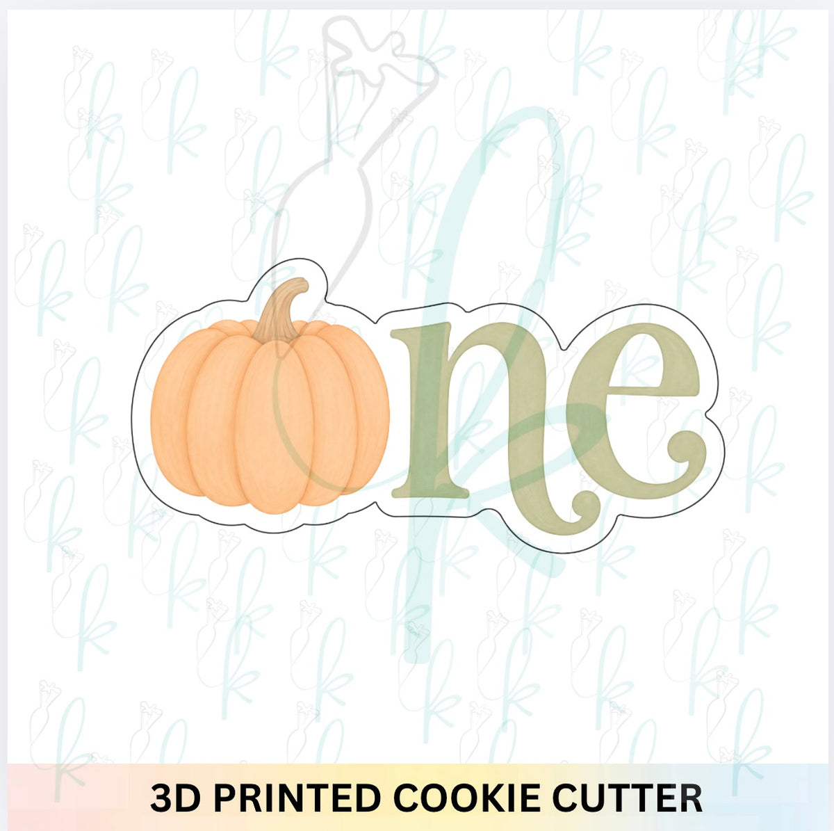 Pumpkin One Cookie Cutter