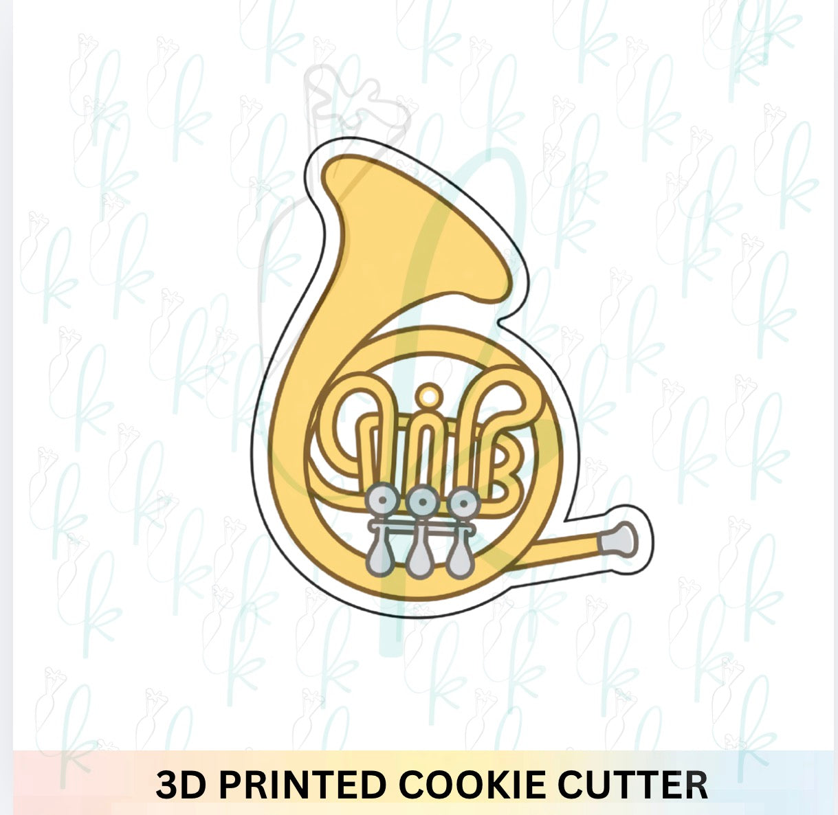 French Horn Cookie Cutter
