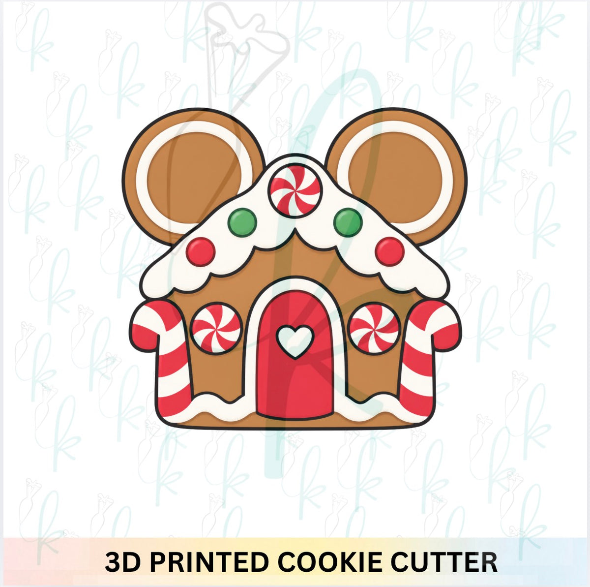 Mouse Gingerbread House Cookie Cutter
