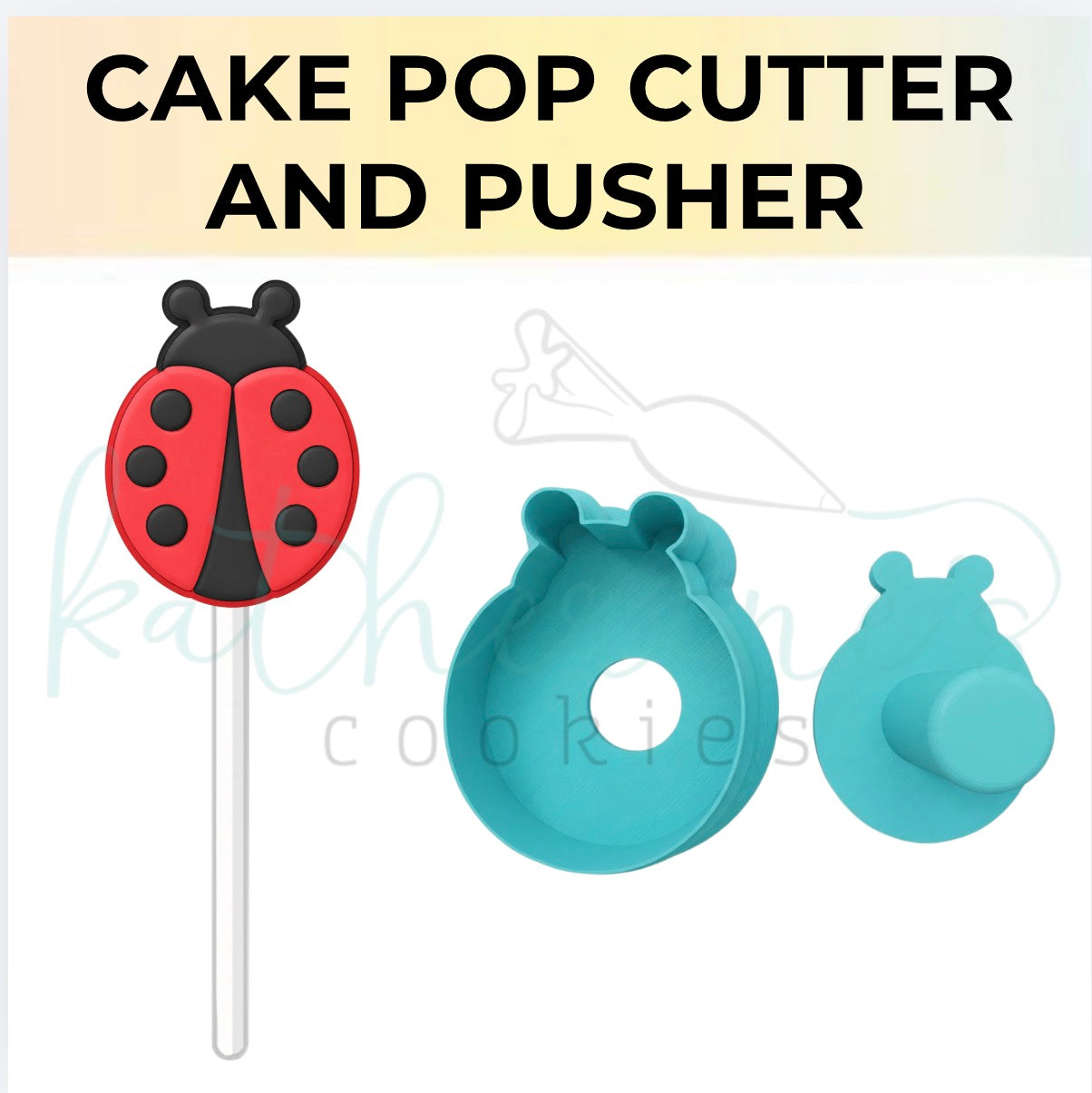 Ladybug - Cake Pop Cutter and Pusher