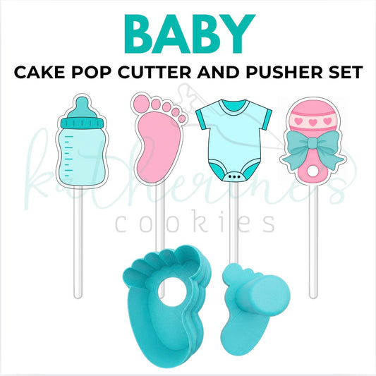 Baby Set - Cake Pop Cutters and Pushers