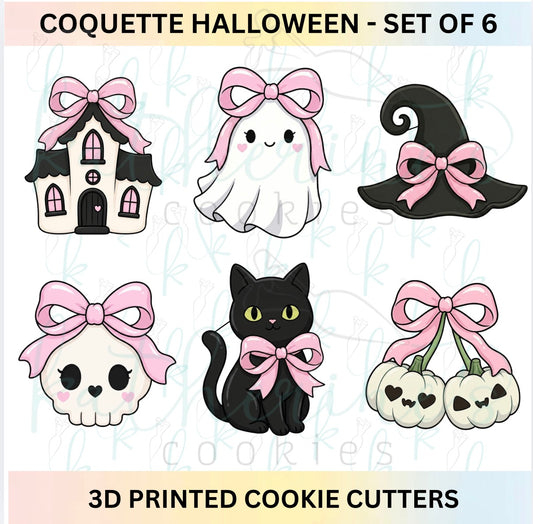 Coquette Halloween - Set of 6 Cookie Cutters