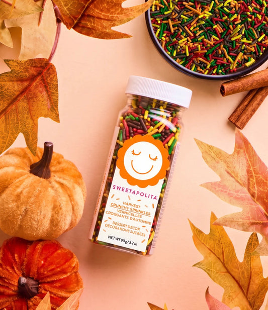 Sweetapolita Harvest Crunchy Sprinkles, 3.5 oz