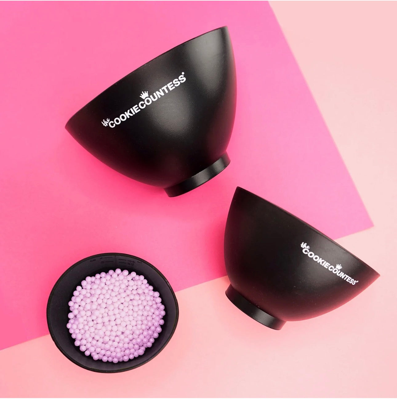 Mini Silicone Bowl Set of 3 | Cookie Countess | Small Silicone Icing Bowls